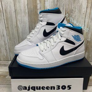 Air Jordan 1 Mid Laser Blue